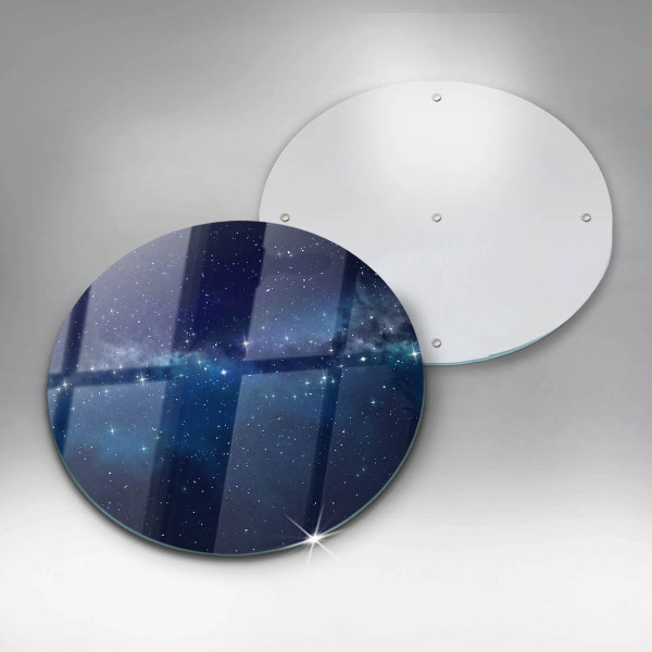 De vidrio templado Espacio y estrellas