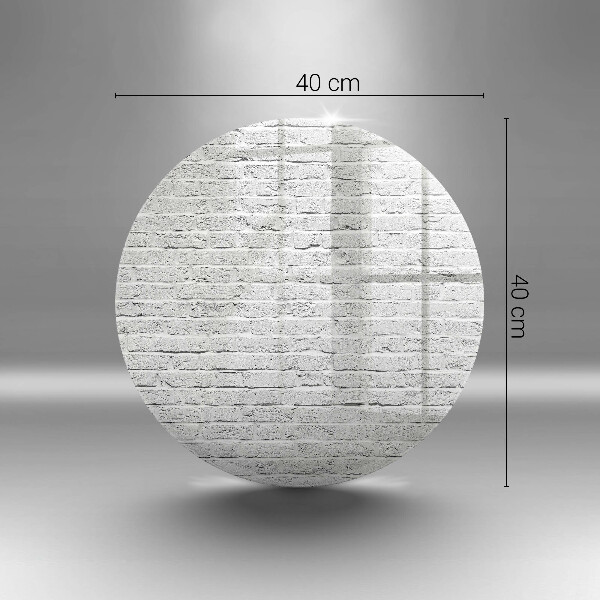 De vidrio templado Pared de ladrillo