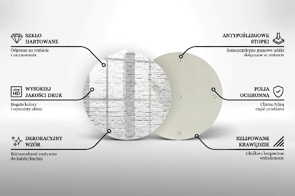 De vidrio templado Pared de ladrillo
