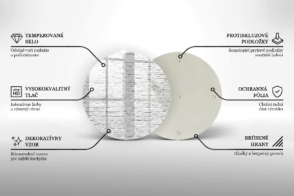 De vidrio templado Pared de ladrillo
