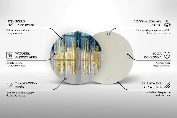 De vidrio templado Abstracción del diseñador
