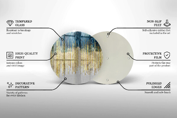 De vidrio templado Abstracción del diseñador