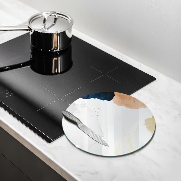 De vidrio templado Manchas abstractas