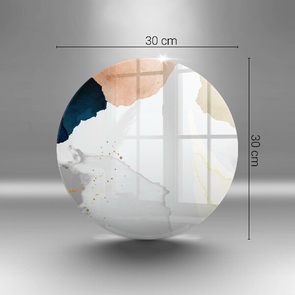 De vidrio templado Manchas abstractas