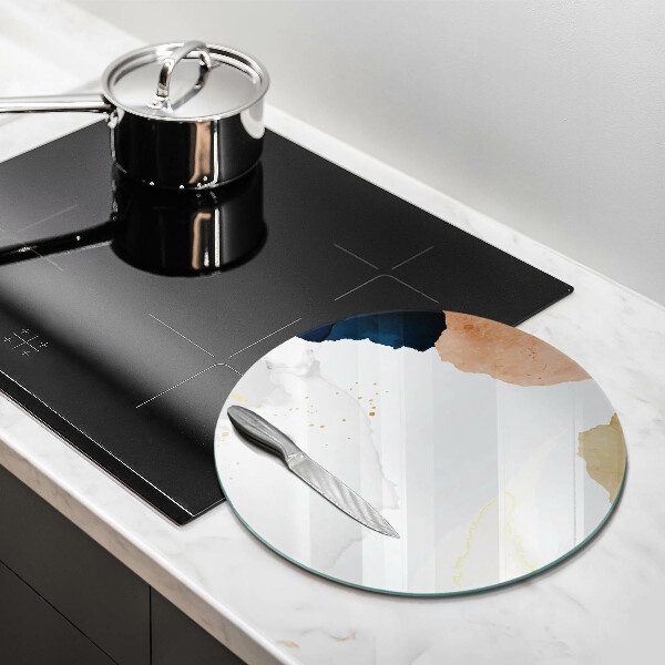 De vidrio templado Manchas abstractas