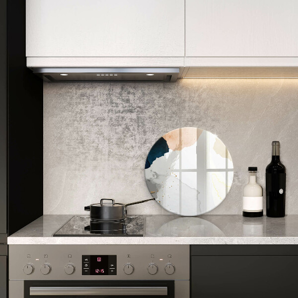 De vidrio templado Manchas abstractas