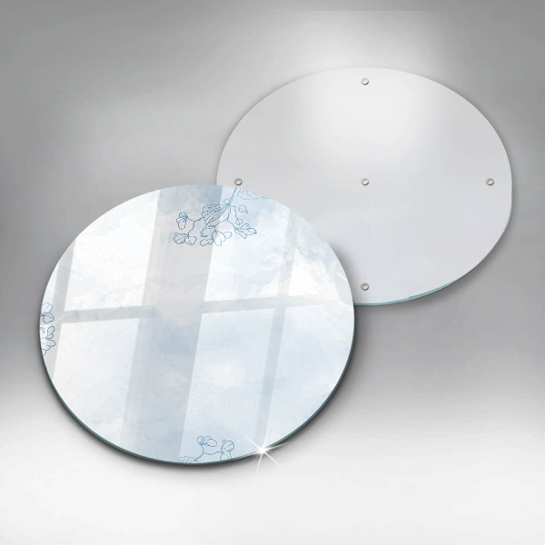 De vidrio templado Fondo delicado