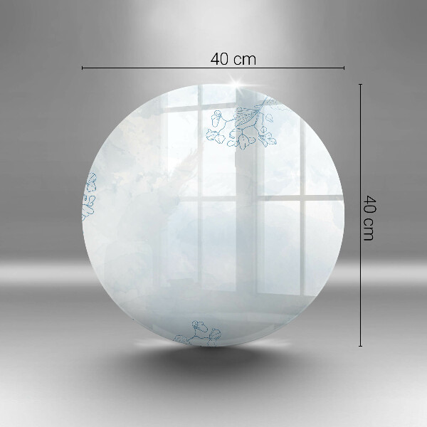 De vidrio templado Fondo delicado