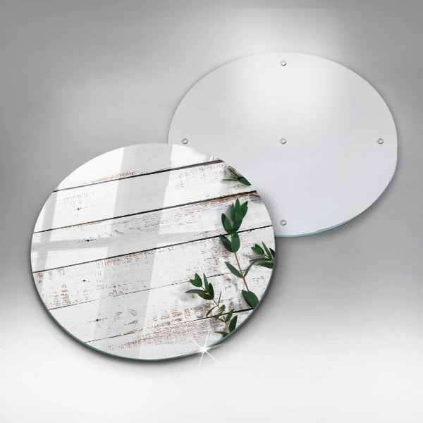 De vidrio templado Tablas y hojas viejas