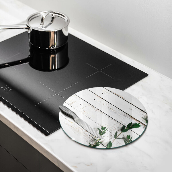 De vidrio templado Tablas y hojas viejas