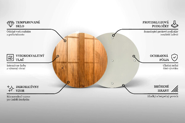 De vidrio templado Tablones de madera