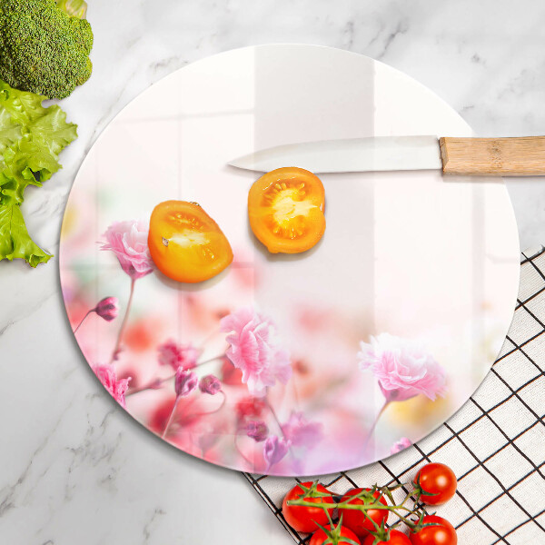 De vidrio templado Prado de flores