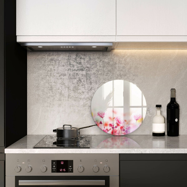 De vidrio templado Prado de flores