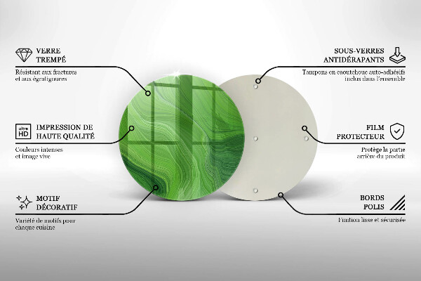 De vidrio templado Textura abstracta