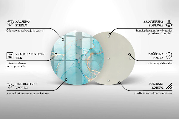 De vidrio templado Abstracción de piedra