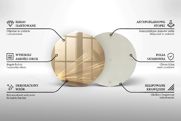 De vidrio templado Abstracción moderna