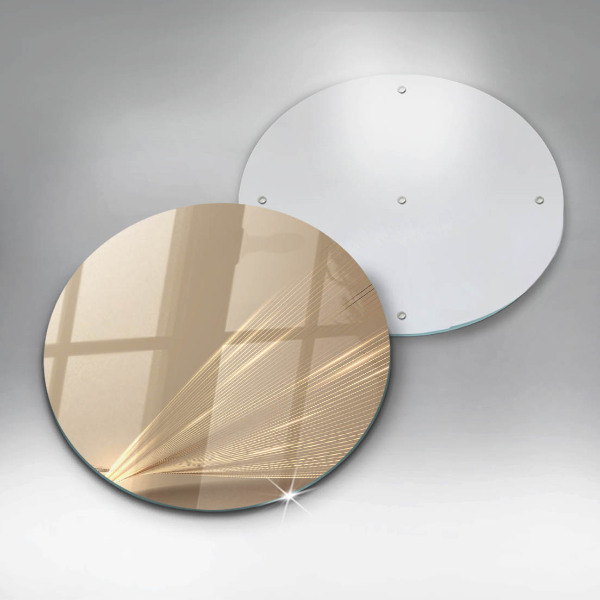 De vidrio templado Abstracción moderna