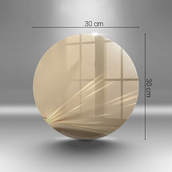 De vidrio templado Abstracción moderna