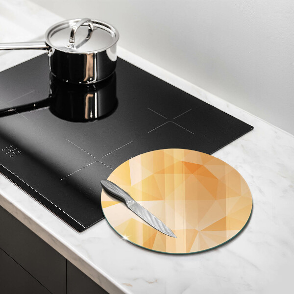 De vidrio templado Fondo geométrico