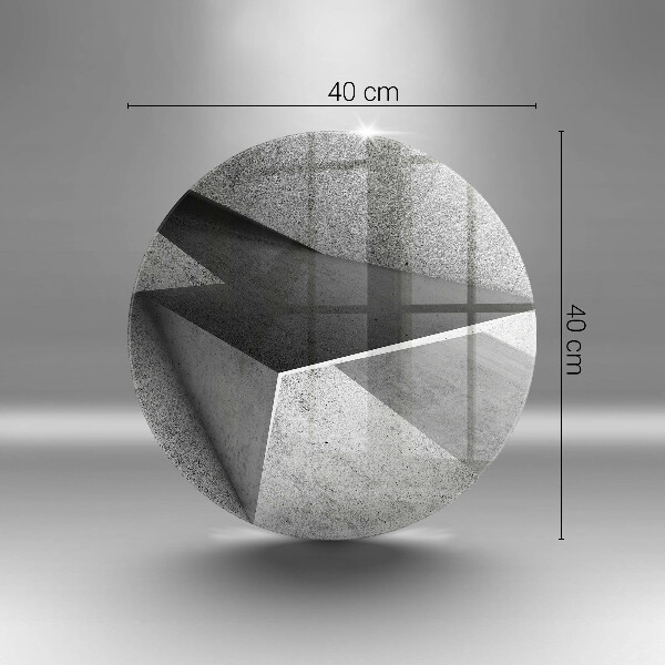 De vidrio templado Abstracción concreta