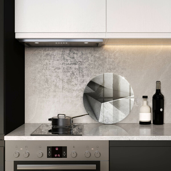 De vidrio templado Abstracción concreta