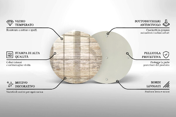 De vidrio templado Tablones de madera