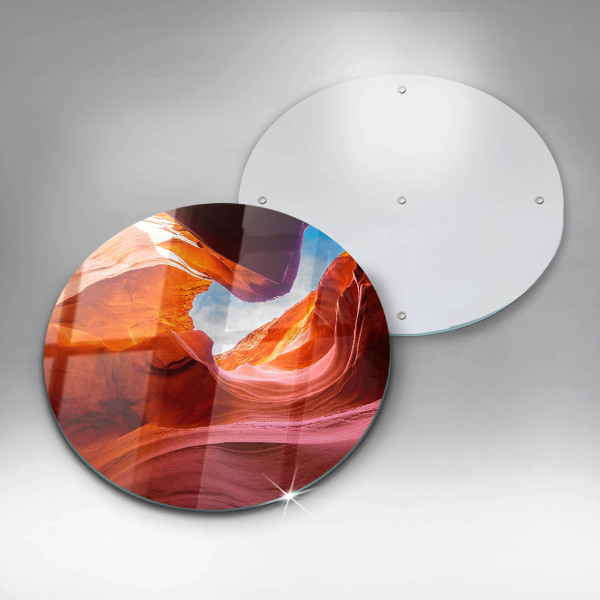 De vidrio templado Paisaje de roca del cañón