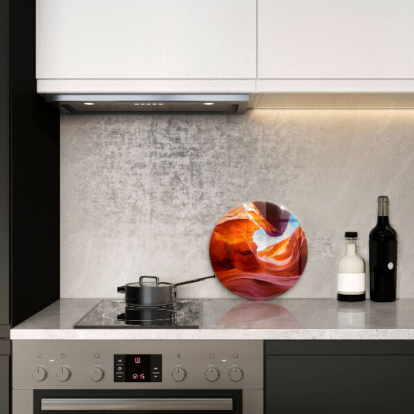 De vidrio templado Paisaje de roca del cañón