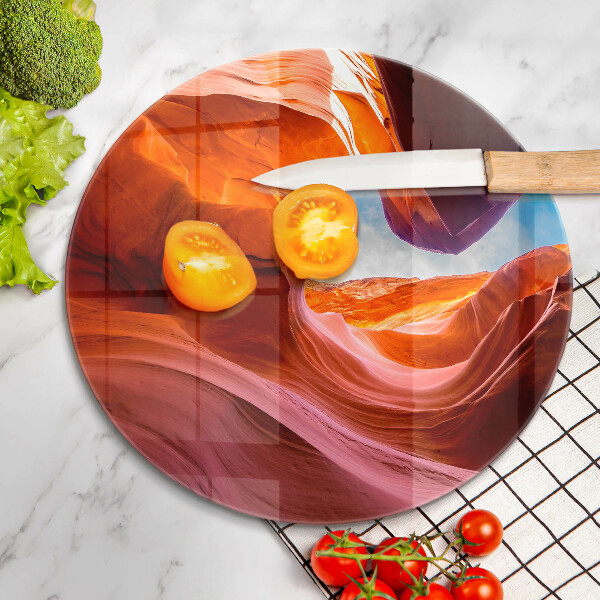 De vidrio templado Paisaje de roca del cañón