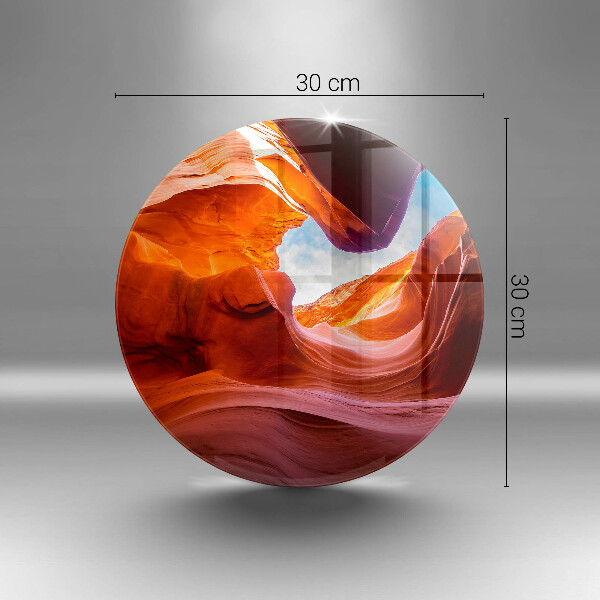 De vidrio templado Paisaje de roca del cañón