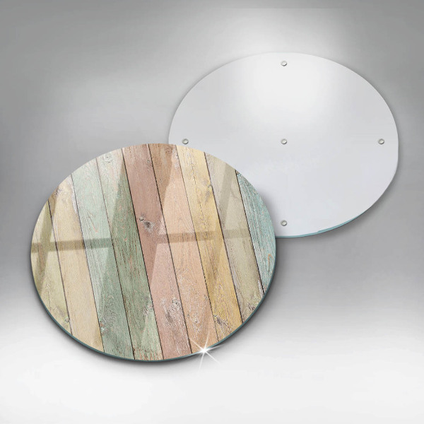 De vidrio templado Tableros vintage coloridos