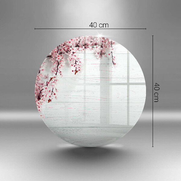 De vidrio templado Flores en las tablas