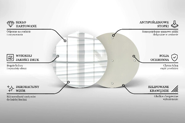 De vidrio templado Estructura moderna
