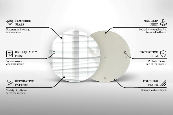 De vidrio templado Estructura moderna