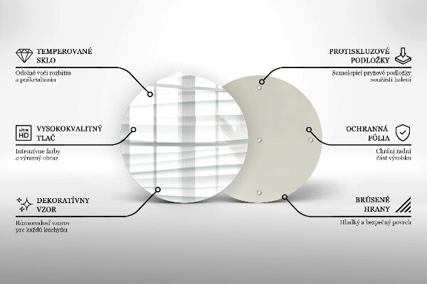 De vidrio templado Estructura moderna