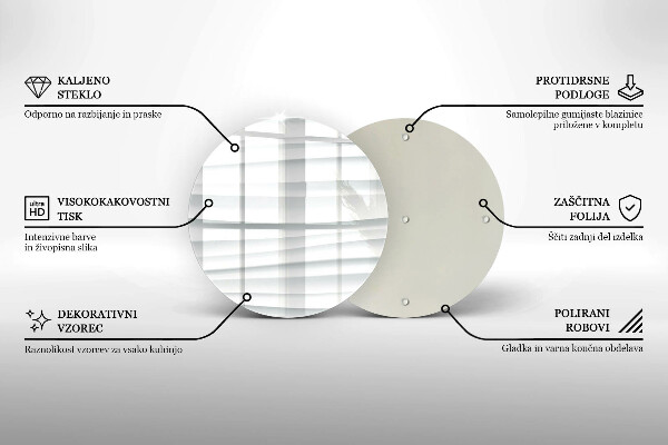 De vidrio templado Estructura moderna