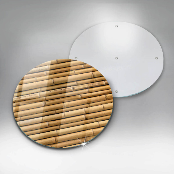 De vidrio templado Naturaleza boho bambú