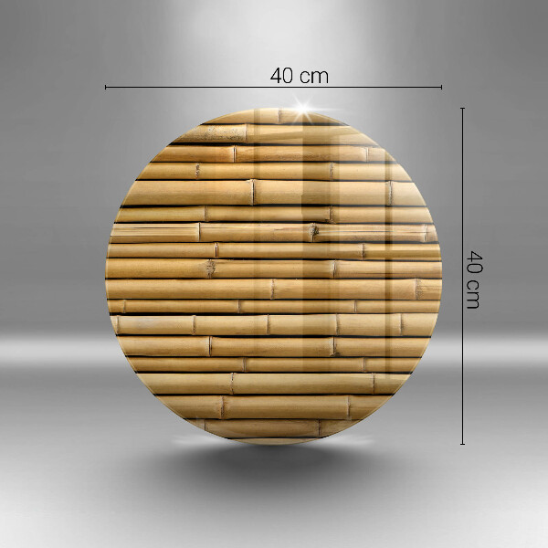 De vidrio templado Naturaleza boho bambú