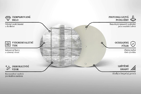 De vidrio templado Tableros de madera viejos
