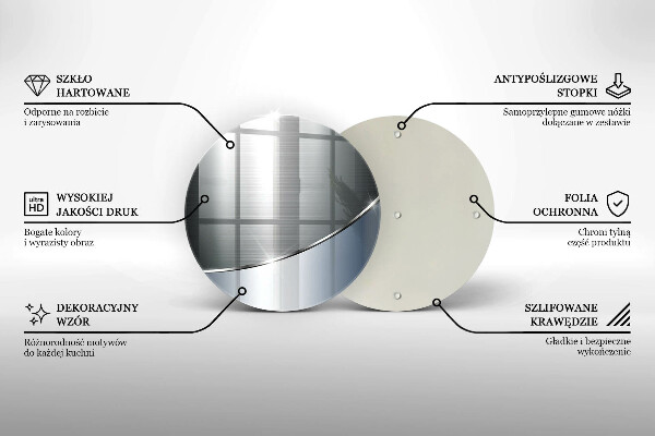 De vidrio templado Patrón de abstracción de metal