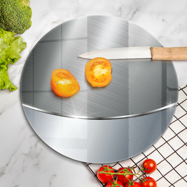 De vidrio templado Patrón de abstracción de metal