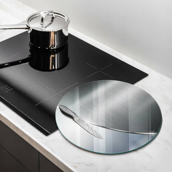 De vidrio templado Patrón de abstracción de metal