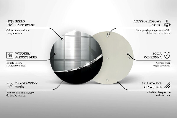 De vidrio templado Abstracción con metal