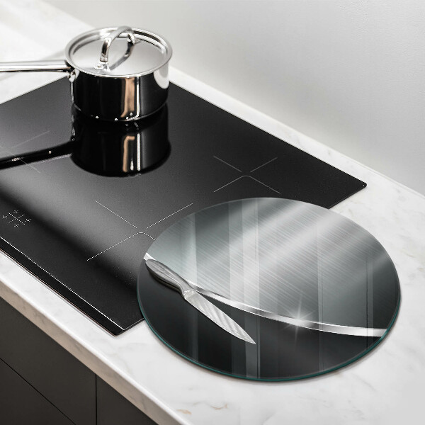 De vidrio templado Abstracción con metal