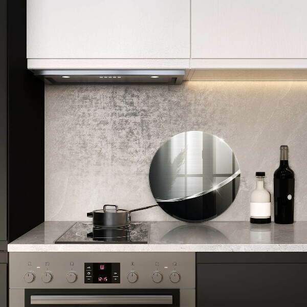 De vidrio templado Abstracción con metal