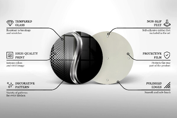 De vidrio templado Estructura metálica