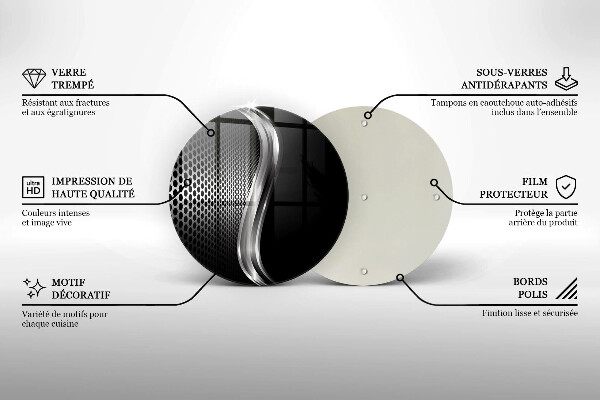 De vidrio templado Estructura metálica