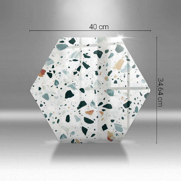 Tabla de cortar de vidrio Gres claro