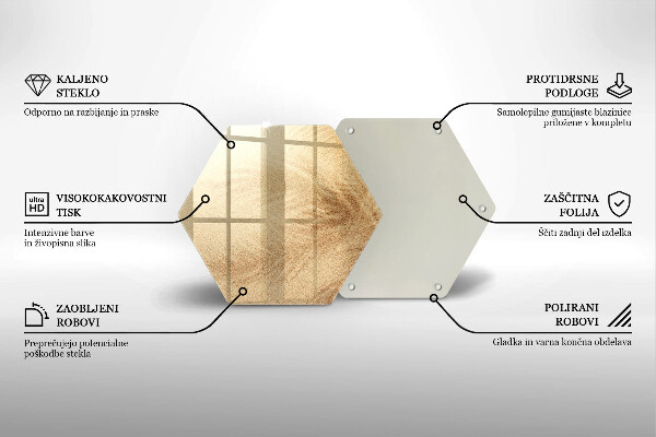 Tabla de cortar de vidrio Vacaciones de arena en la playa