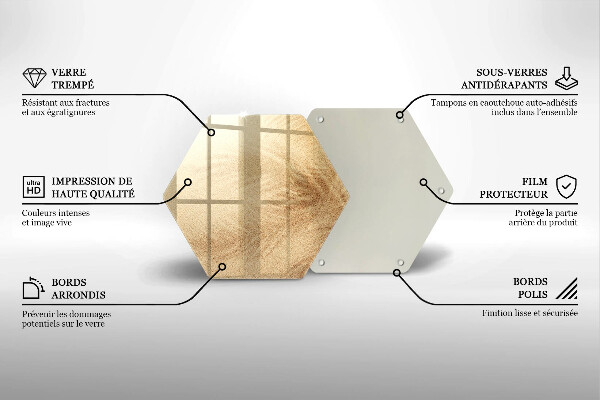 Tabla de cortar de vidrio Vacaciones de arena en la playa
